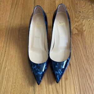 Christian Louboutin Decollete 554 70 Patent Tartaruga